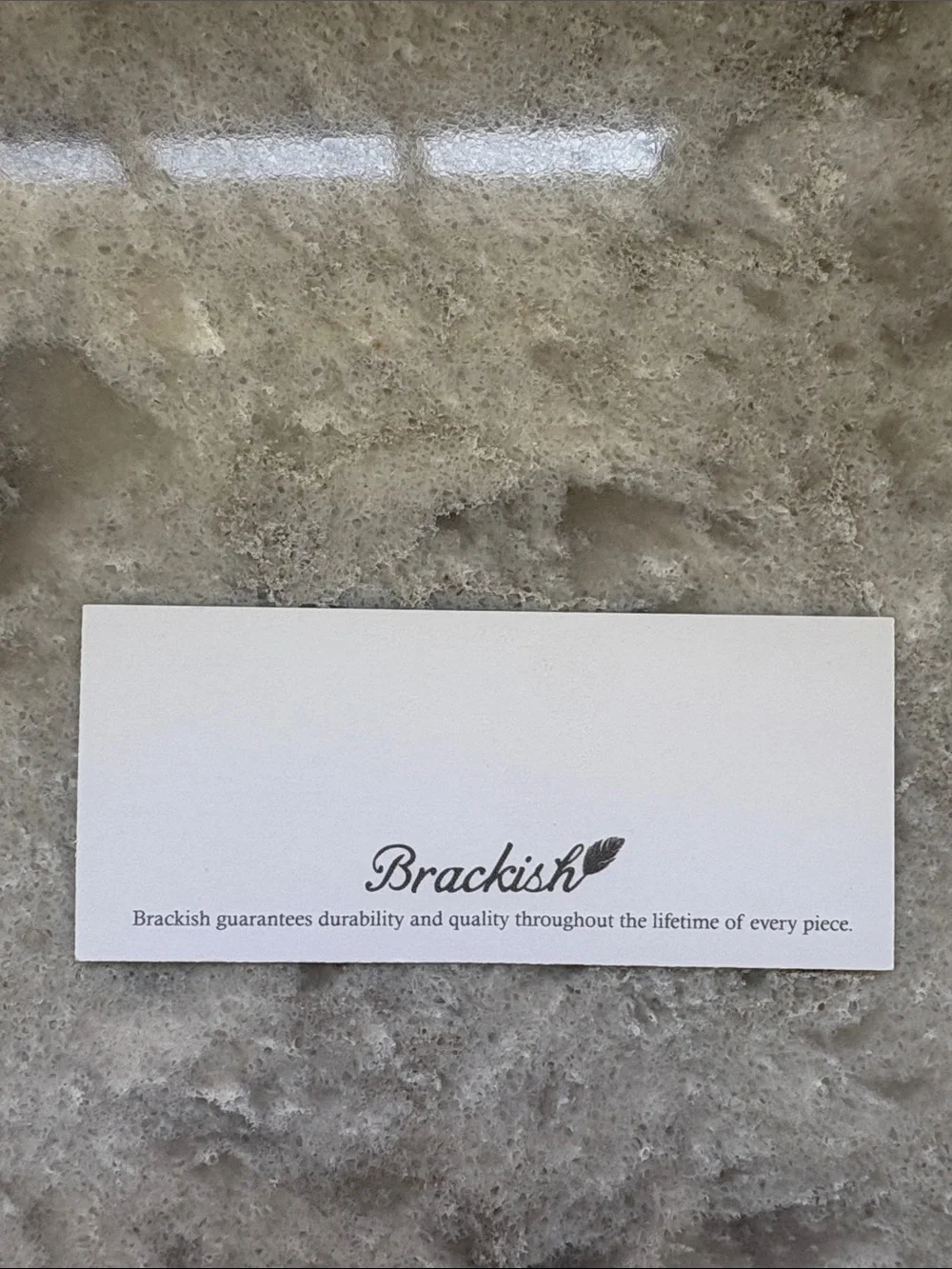 Brackish elegant feather